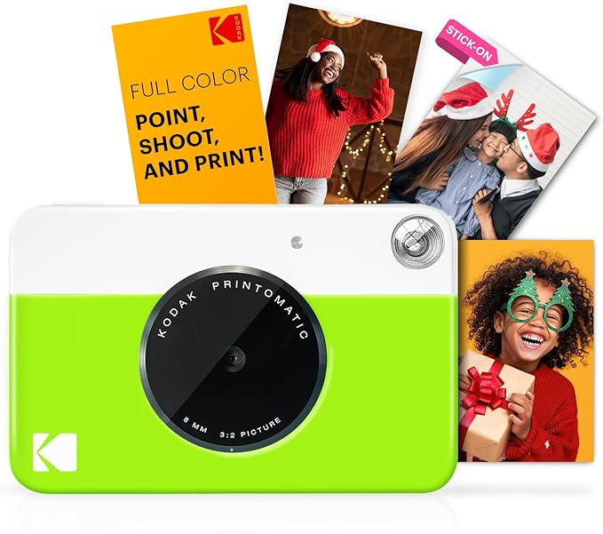 KODAK Printomatic Full-Color Instant Print Digital Camera